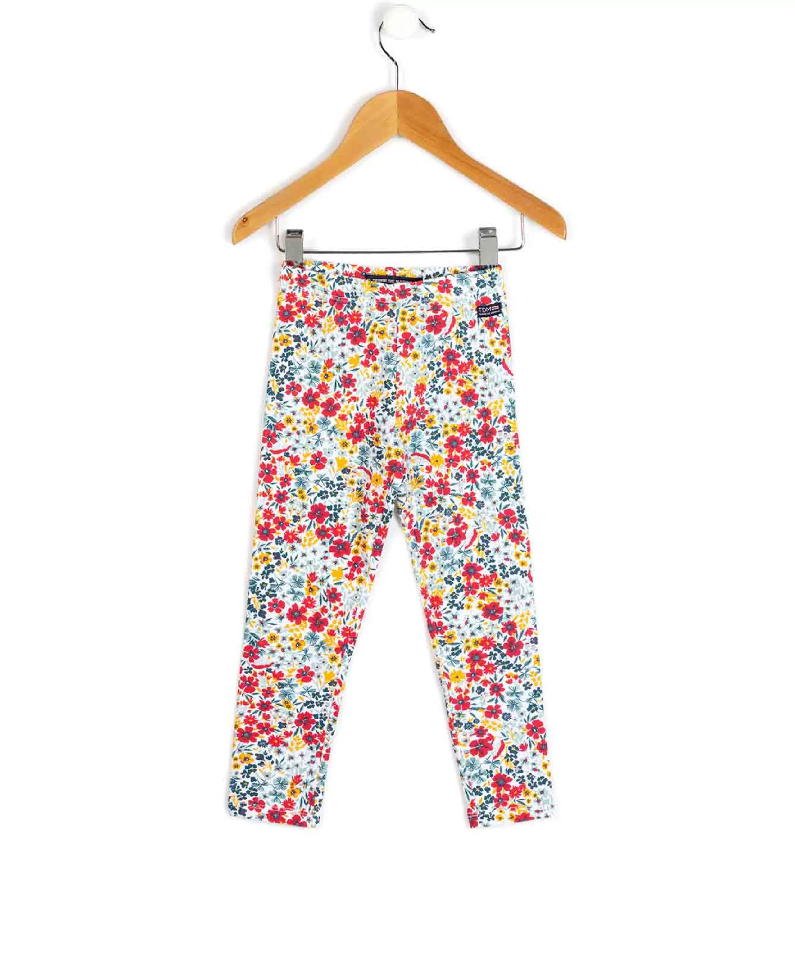 CALECON LEGGING LONG IMPRIME FLEUR MILEG*Terre de Marins Store