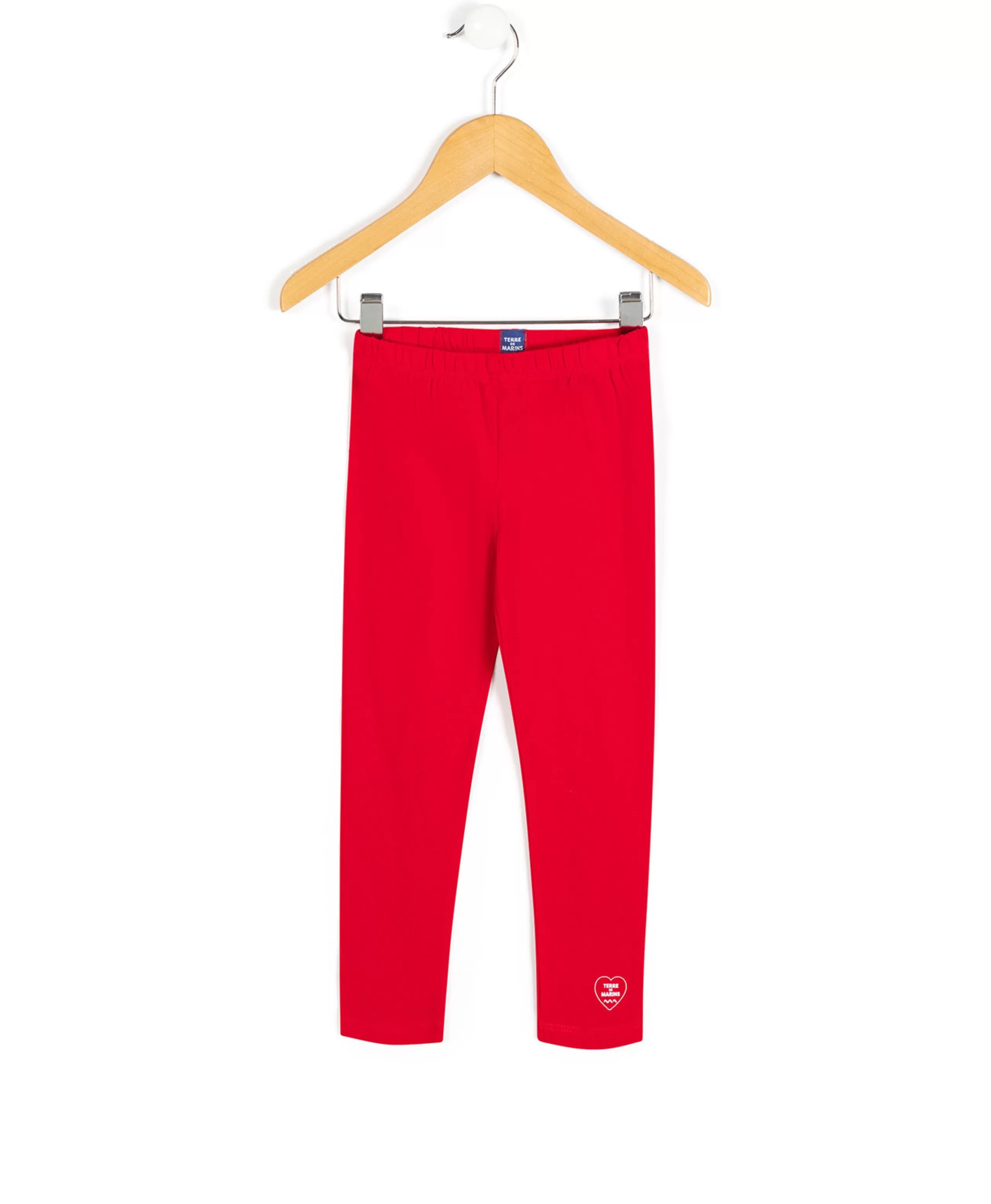 CALECON LEGGING LONG ROUGE RUBIS RUSH*Terre de Marins Discount