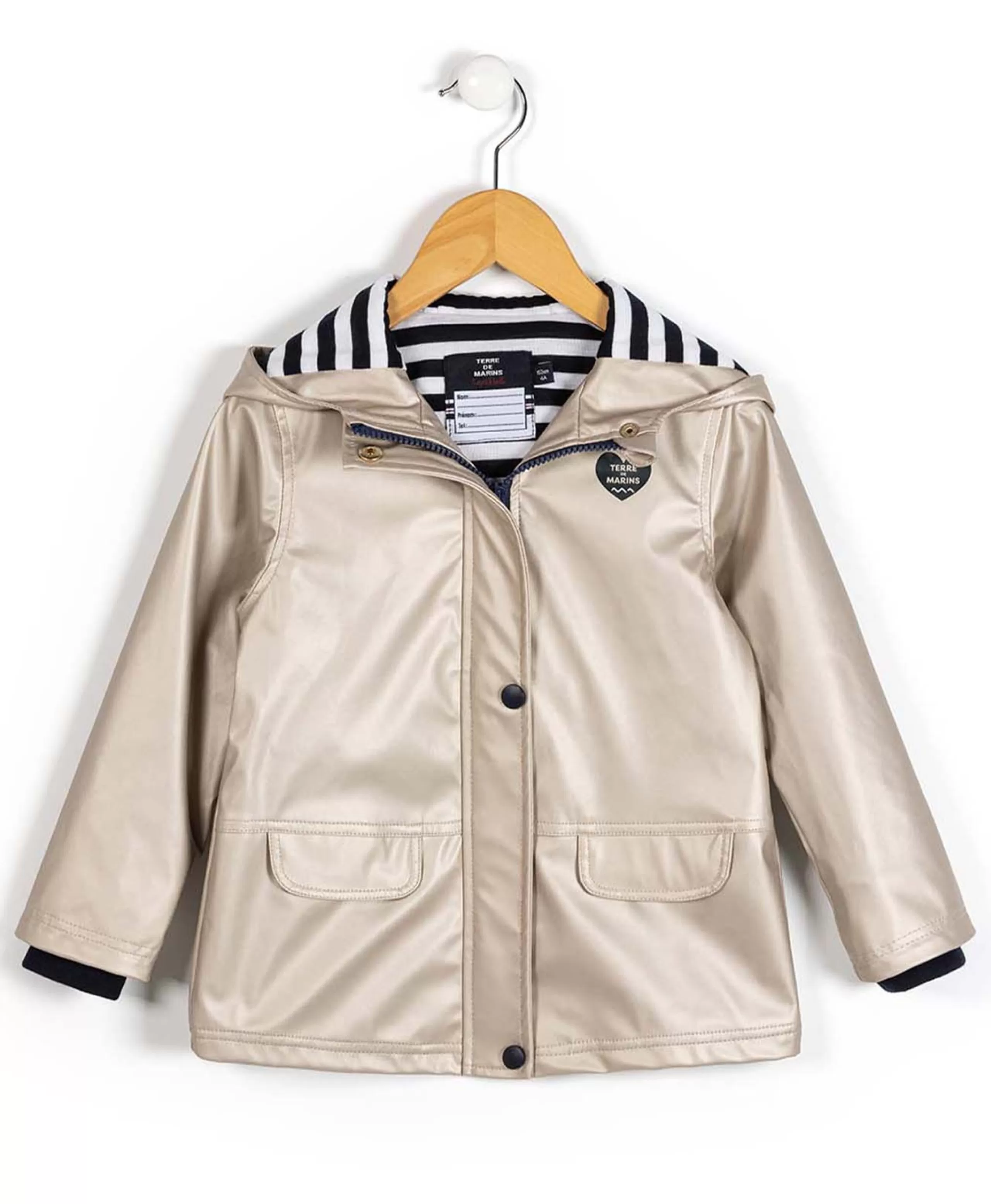 IMPER CIRE BEIGE DORE PIZANI*Terre de Marins Sale