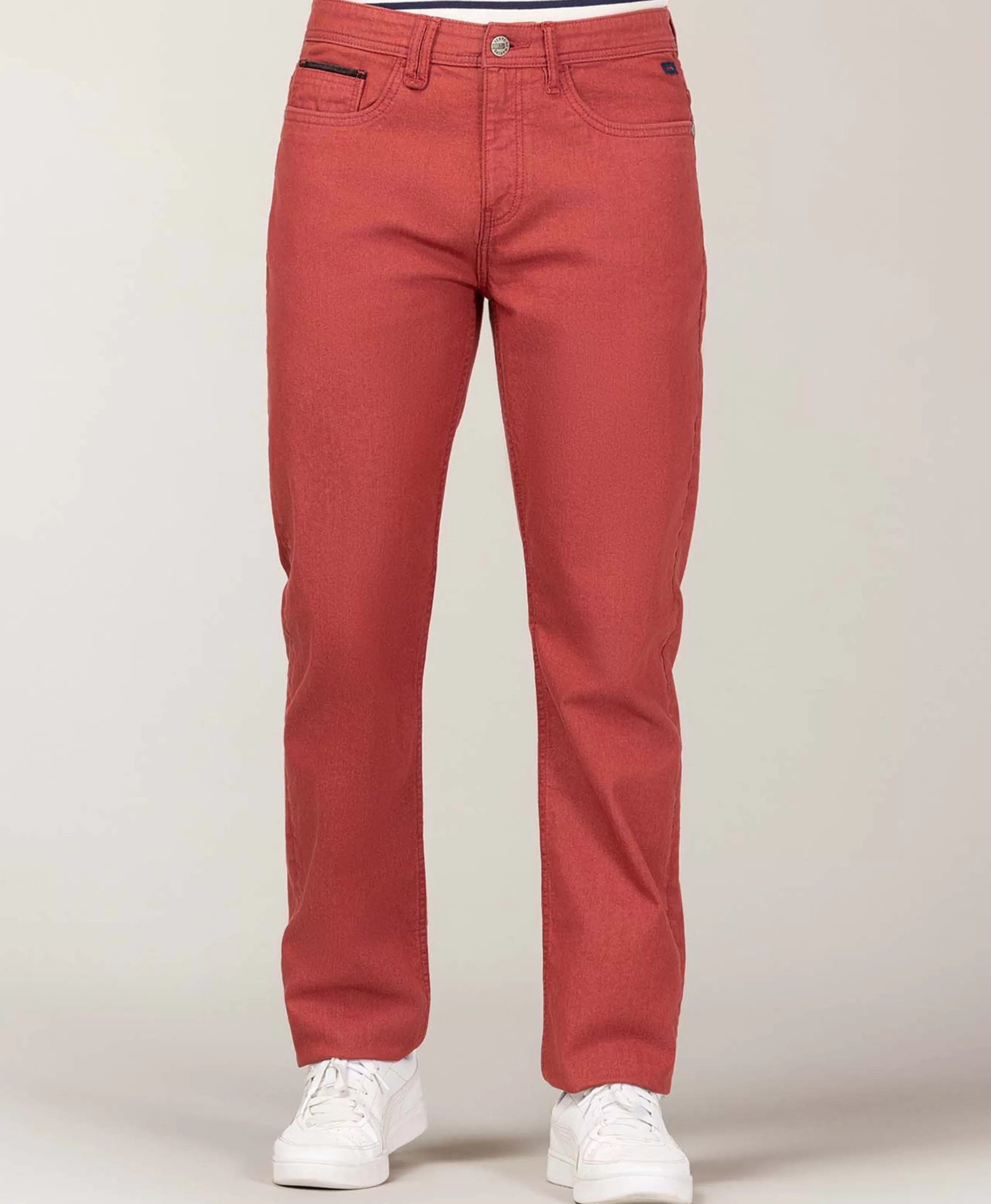 PANTALON ROUGE DELAVE ELINO*Terre de Marins Best Sale