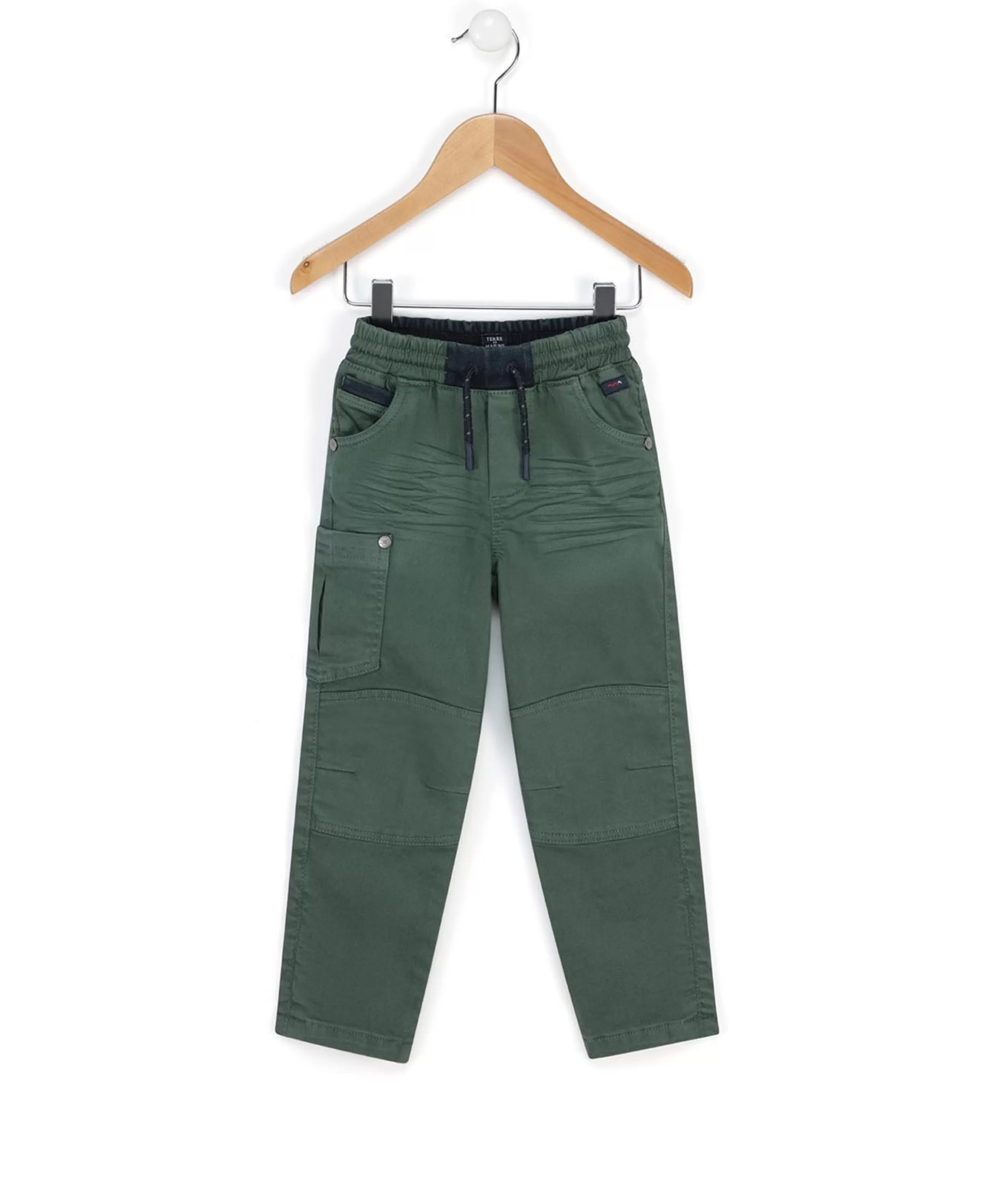 PANTALON VERT FOUGERE COUSTER*Terre de Marins Shop