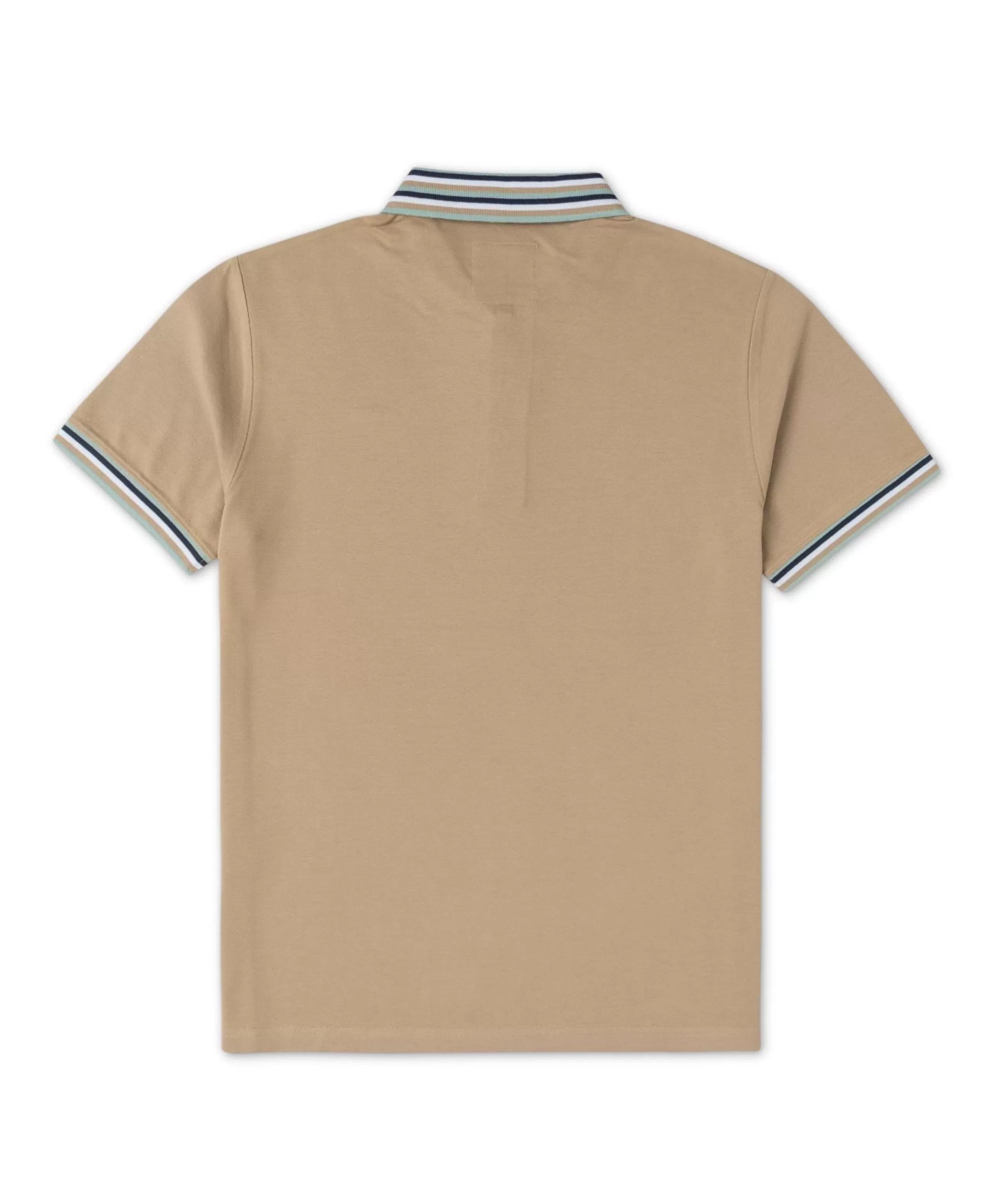 POLO MC BEIGE CABYST*Terre de Marins Cheap