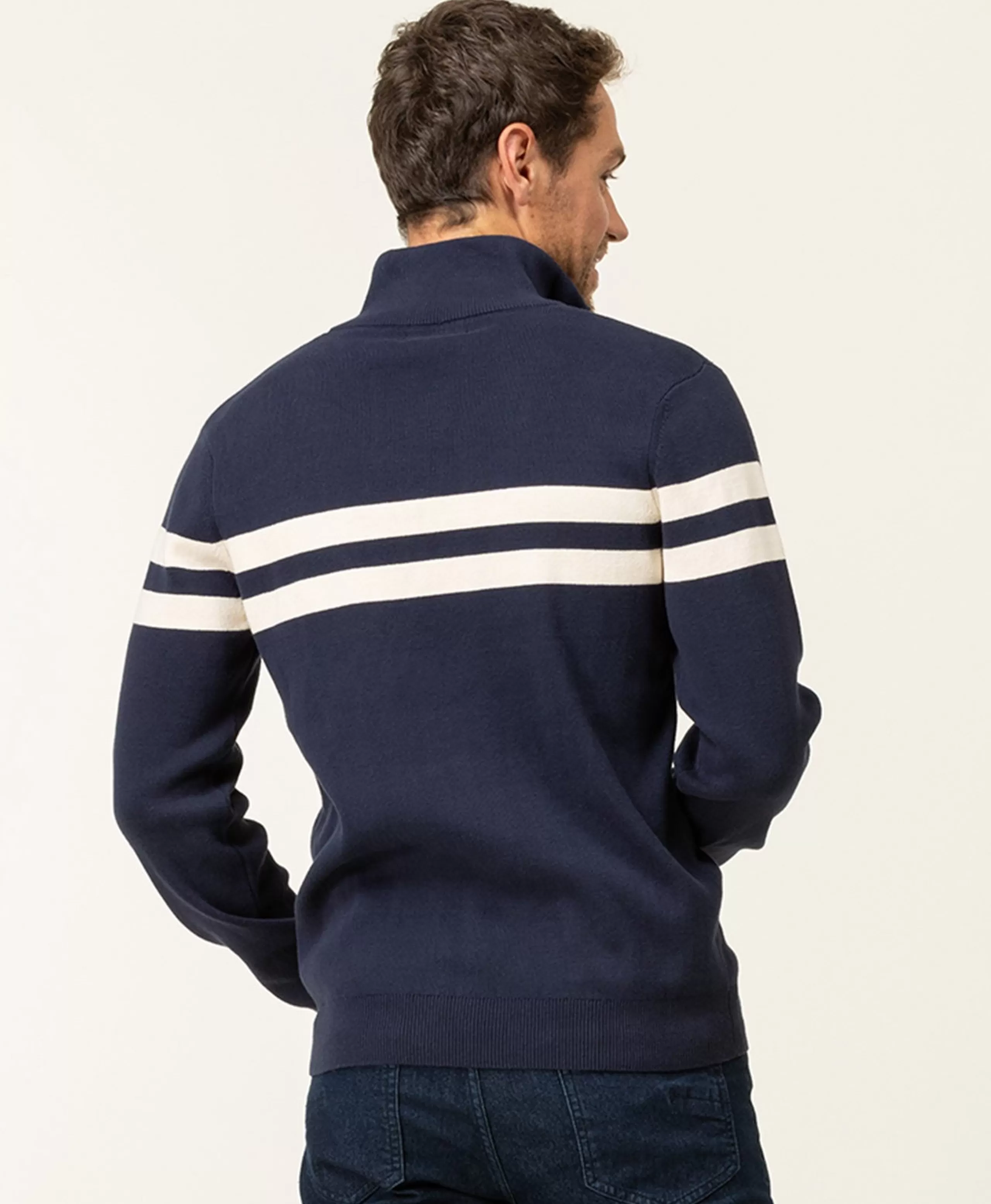 PULL INDIGO KORITAGE*Terre de Marins Shop