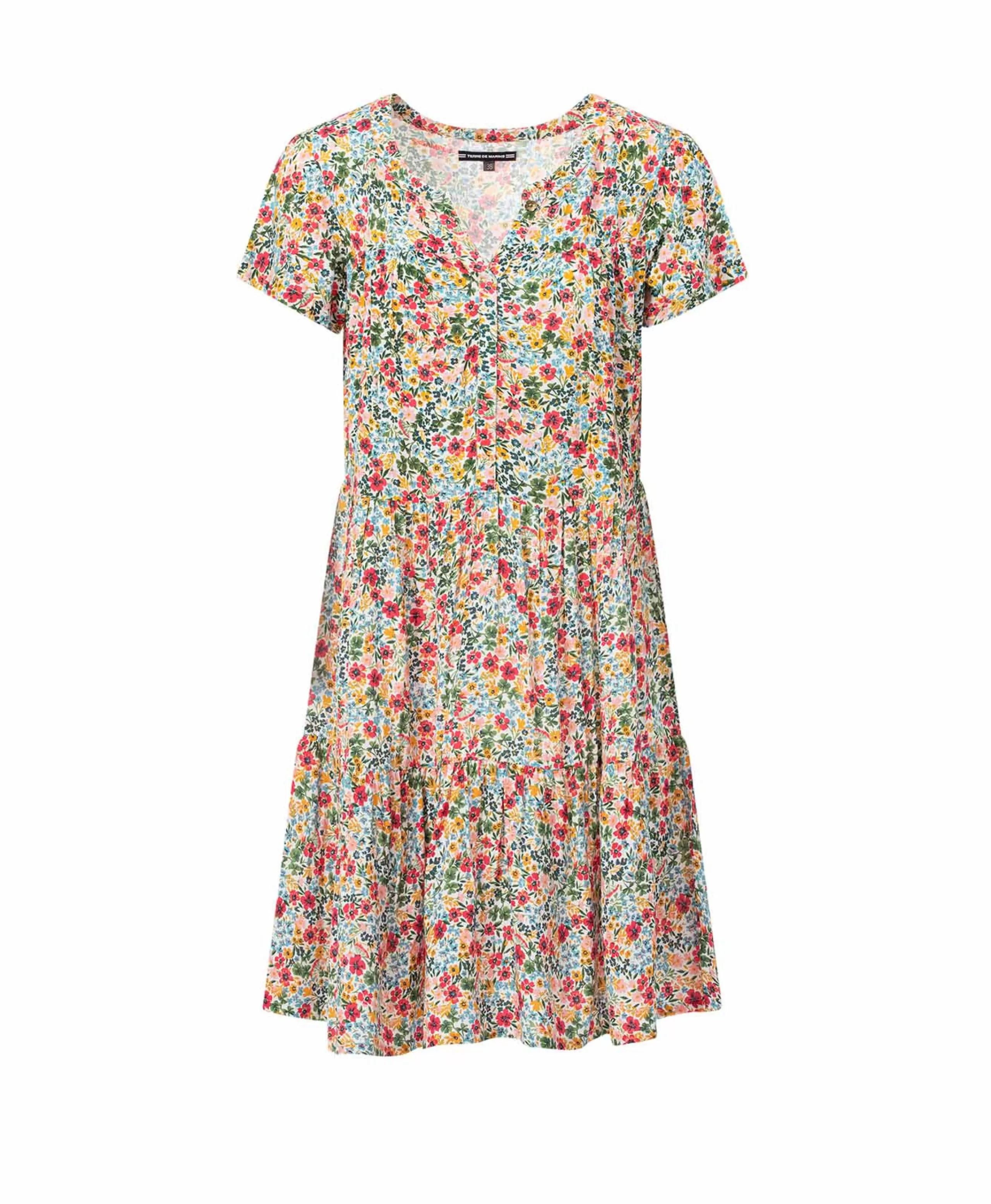 ROBE MC IMPRIME MULTICO BEGONIA*Terre de Marins Hot