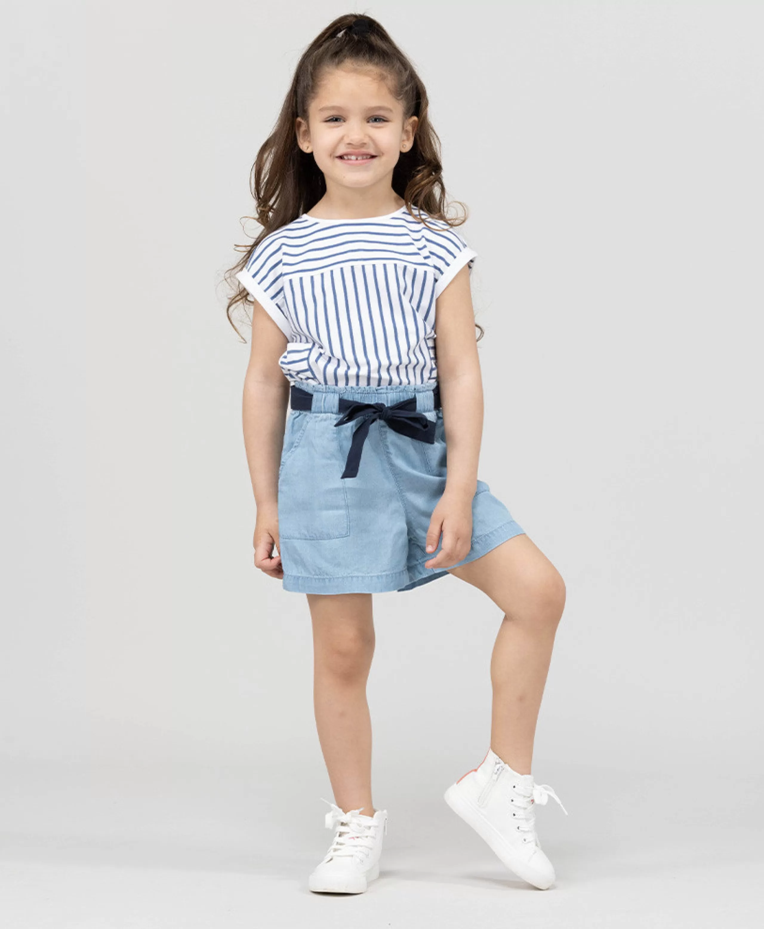 SHORT DENIM CLAIR QUITERIE*Terre de Marins Store