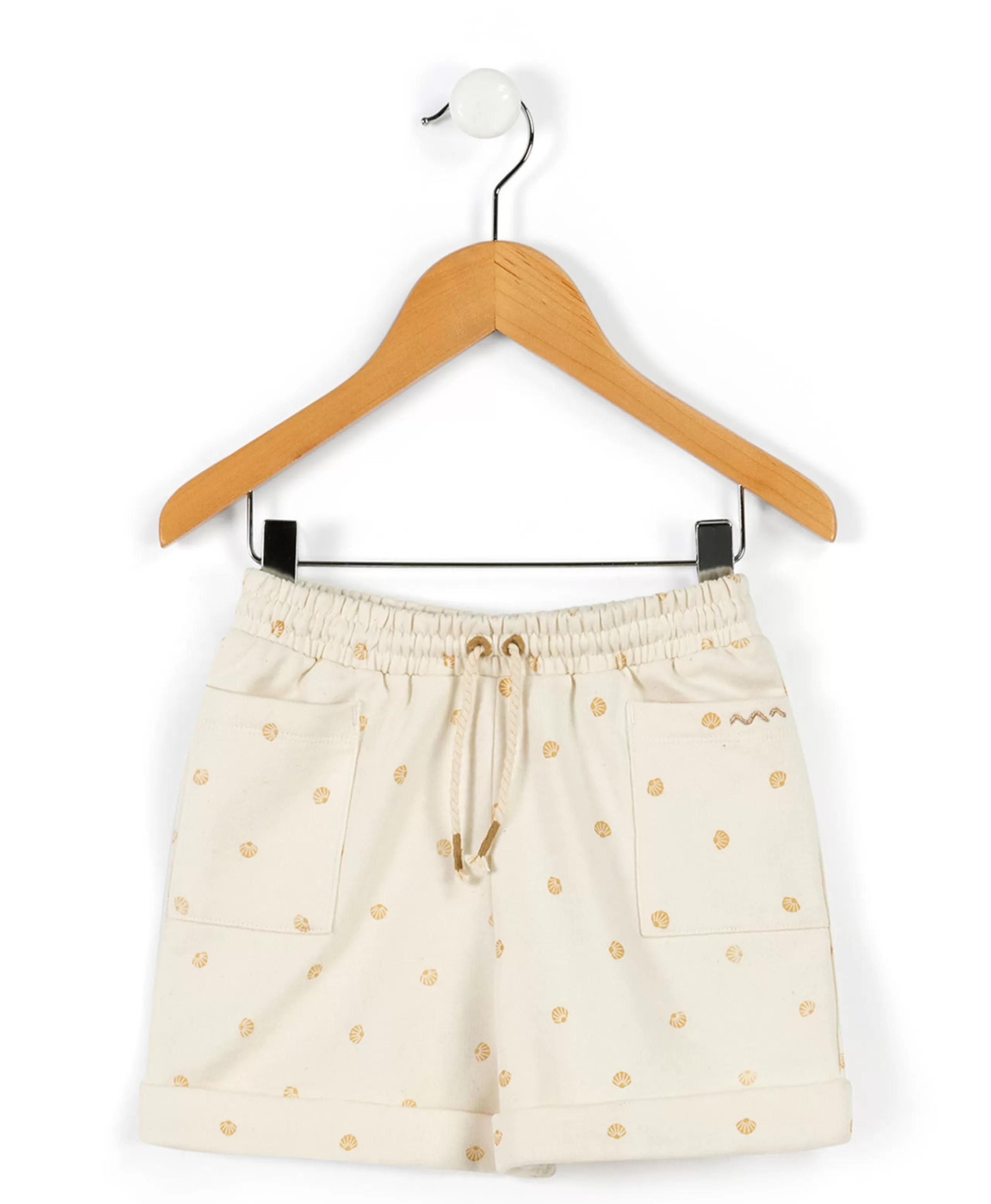 SHORT IMPRIME FOND GREGE QUILYS*Terre de Marins Flash Sale