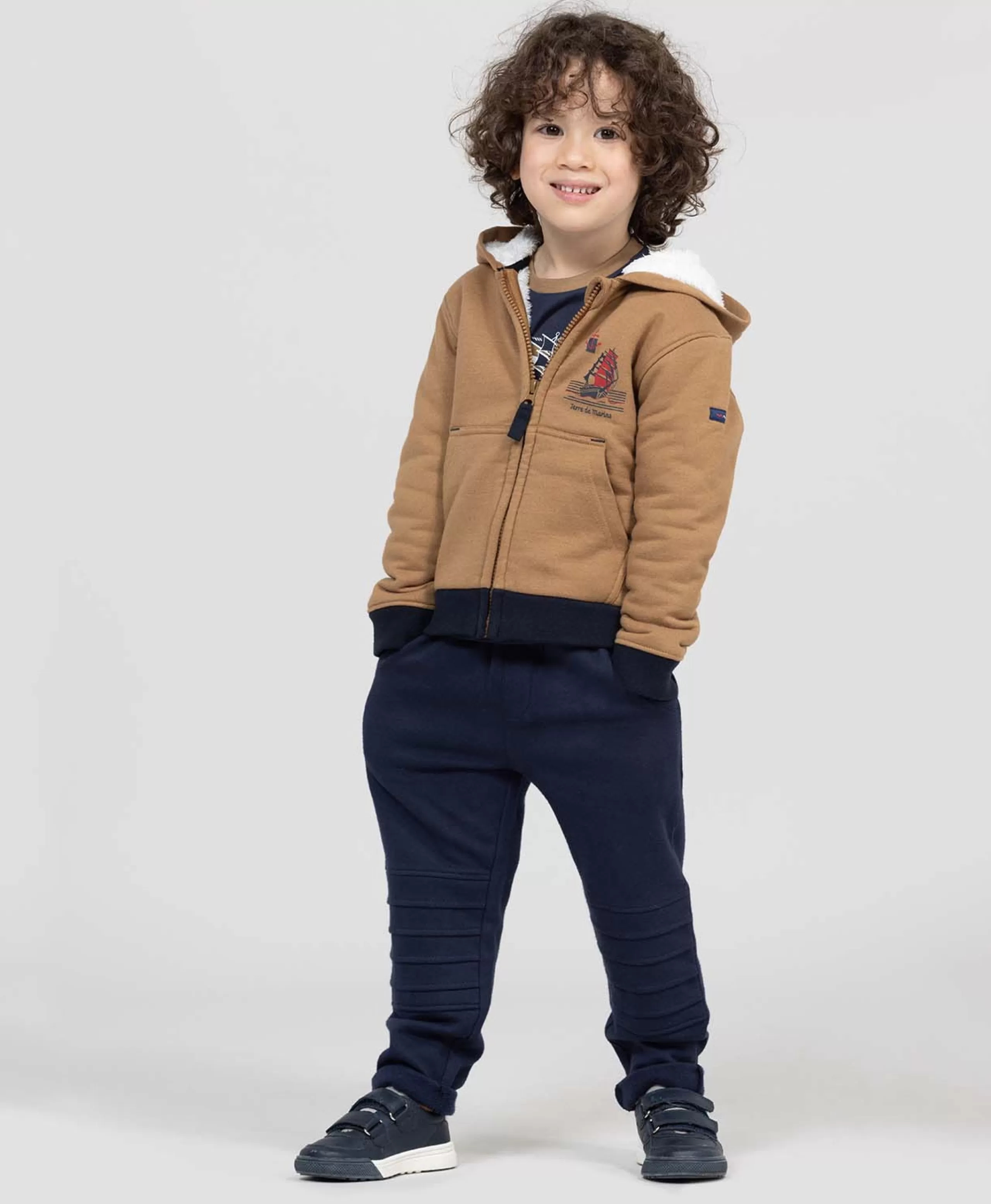 VESTE ML CAMEL ANDEUX*Terre de Marins Flash Sale