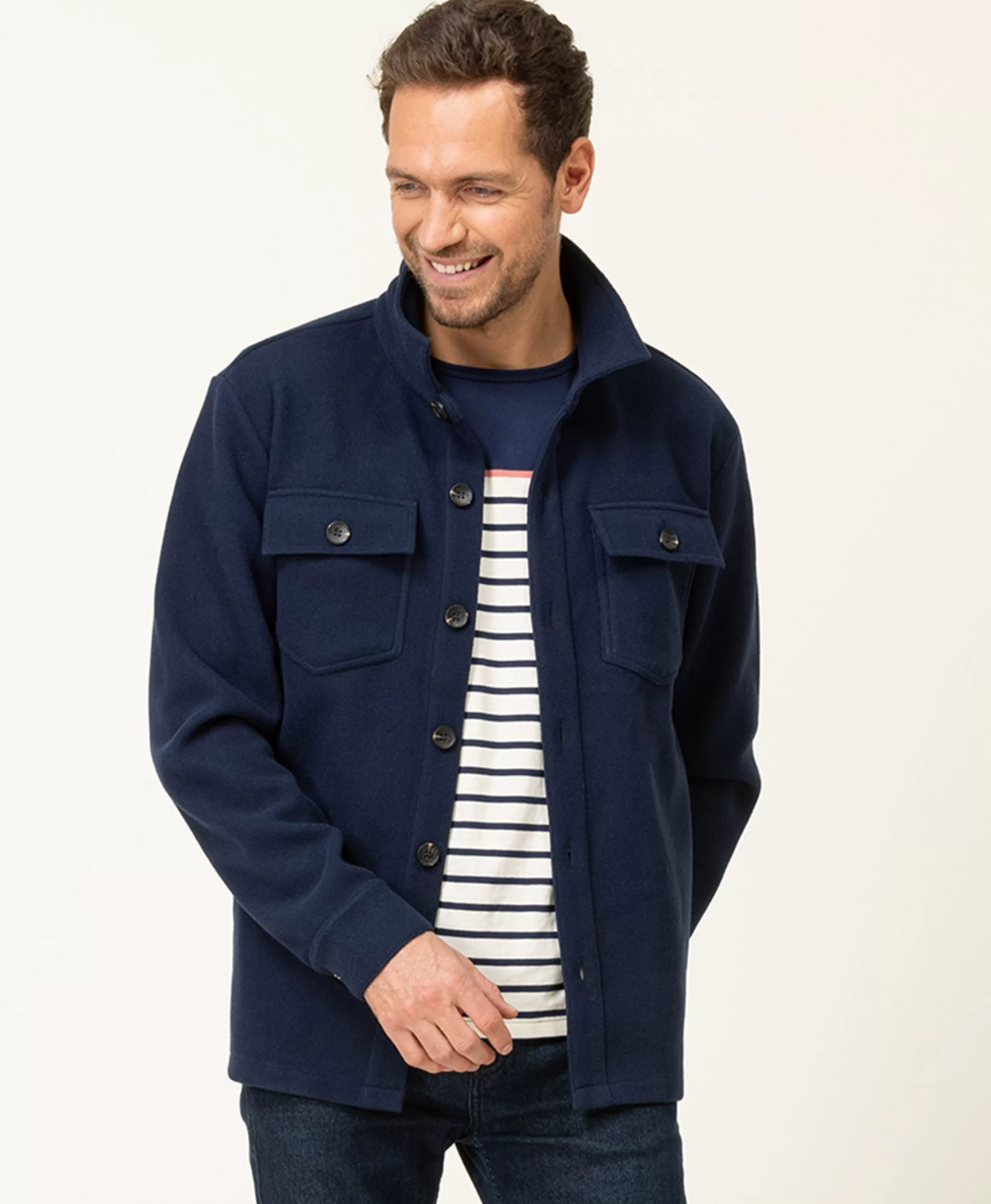 VESTE ML INDIGO VERITAGE*Terre de Marins Fashion