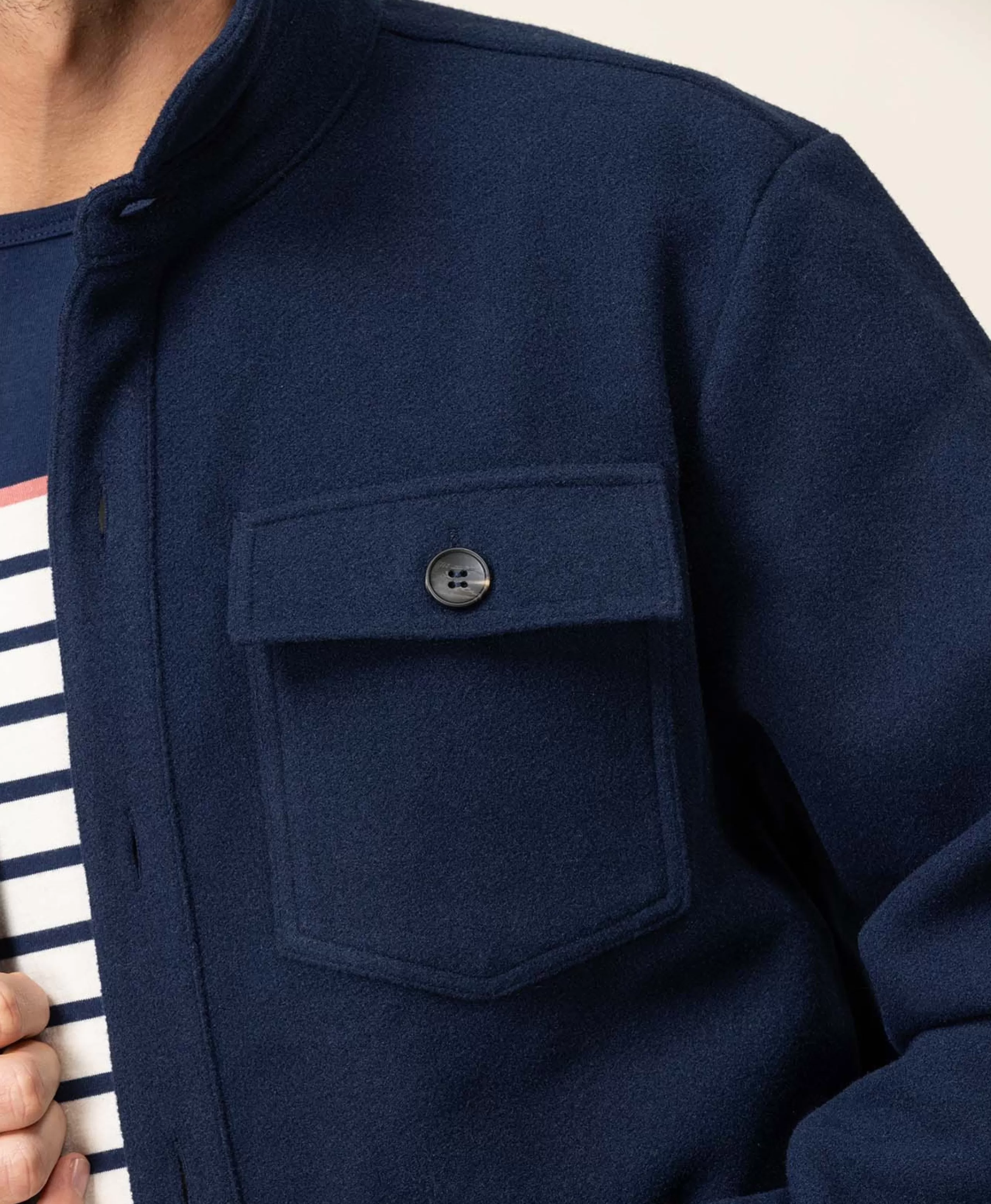 VESTE ML INDIGO VERITAGE*Terre de Marins Fashion