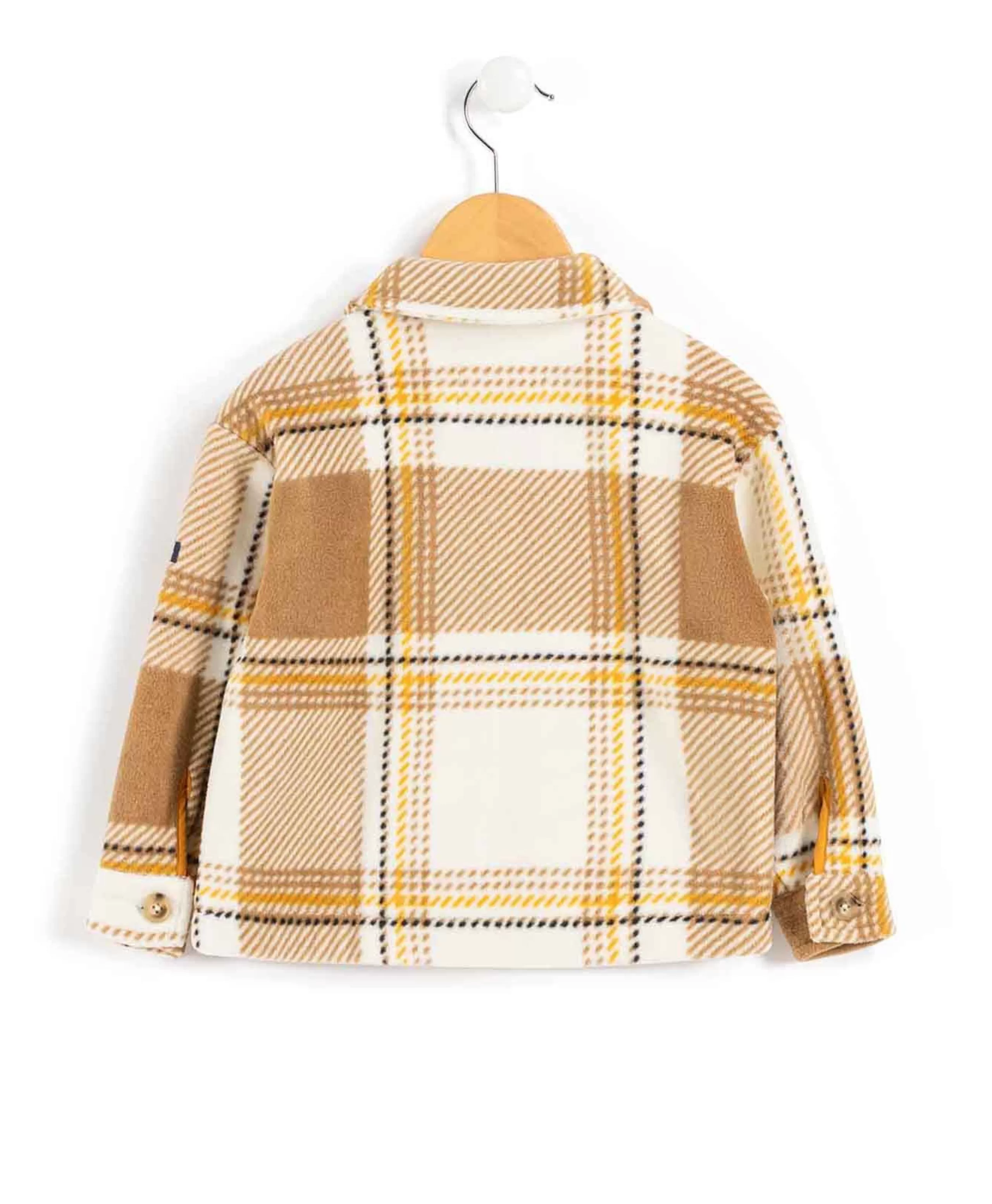 VESTE POLAIRE CARREAUX MULTICOLORE VEPOLKA*Terre de Marins Discount